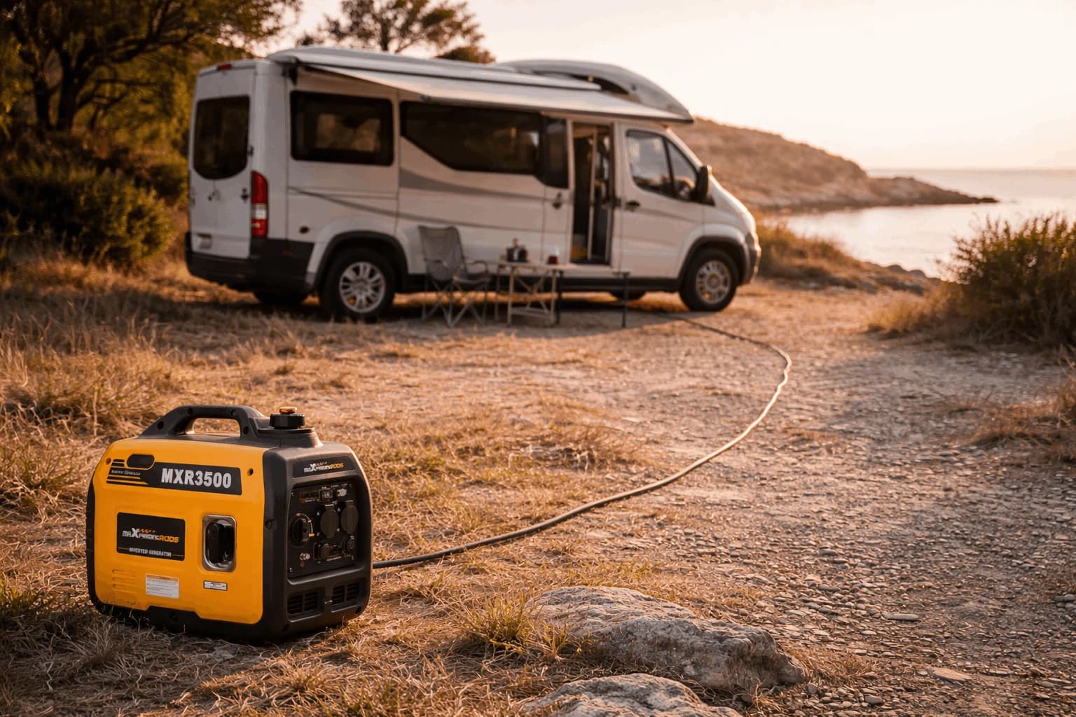 Generador eléctrico a gasolina